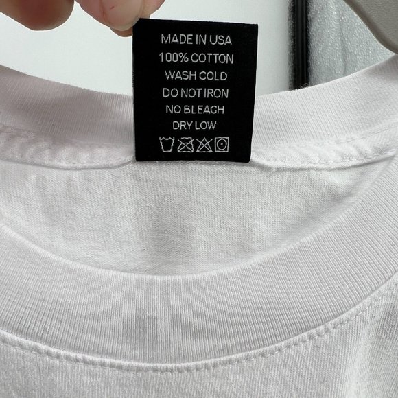 FACT. Men's Color Bar Short Sleeve T-Shirt Graphic Logo Tee White sz XL NWT $50 - Picture 6 of 6